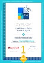 Dyplom SLC 2022 II 1 UMiG Bialobrzegi