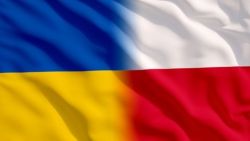 csm waving ukraine poland flag 260nw 605873639 bb33a451c6