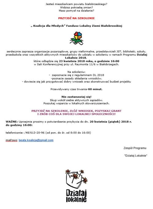 dzialaj lokalnie 16042018